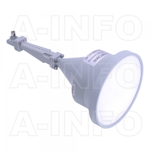 LB-CL-180400-30-C-KM 线极化透镜喇叭天线 18.0-40.0GHz增益27dB 2.92mm座
