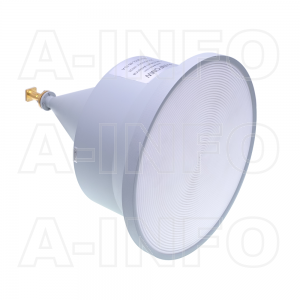 LB-CL-28-70-A 线极化透镜喇叭天线 26.5-40GHz增益34dB 矩形波导接口